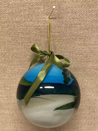 CHRISTMAS BALL, glass, Rolf Lidberg, 2000s.