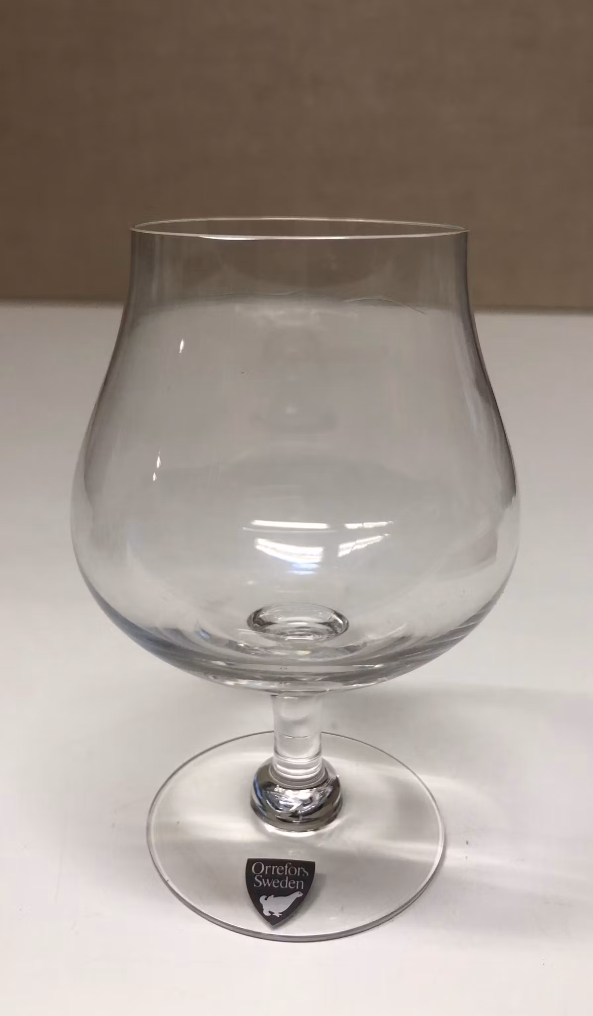 COGNACSKUPA, glas, Orrefors.