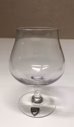 COGNACSKUPA, glas, Orrefors.