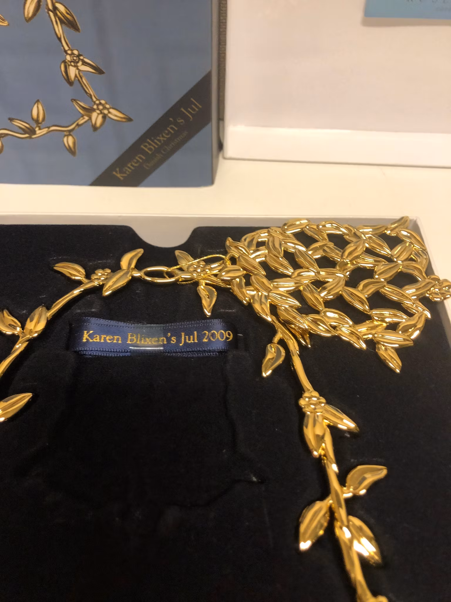 JULDEKORATION, metall, Karen Blixens Jul 2009, Rosendahl Copenhagen.