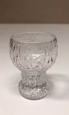 TIMO SARPANEVA. Schnapps glass, "Kekkerit", Iittala.