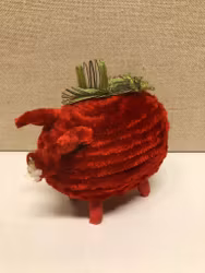 JULGRIS, kartong/piprensare, 1900-talets första hälft.