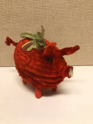 JULGRIS, kartong/piprensare, 1900-talets första hälft.