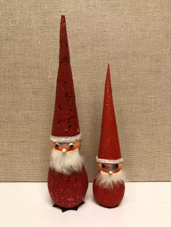 2 ELEPHANTS, paper mache, 1900s.