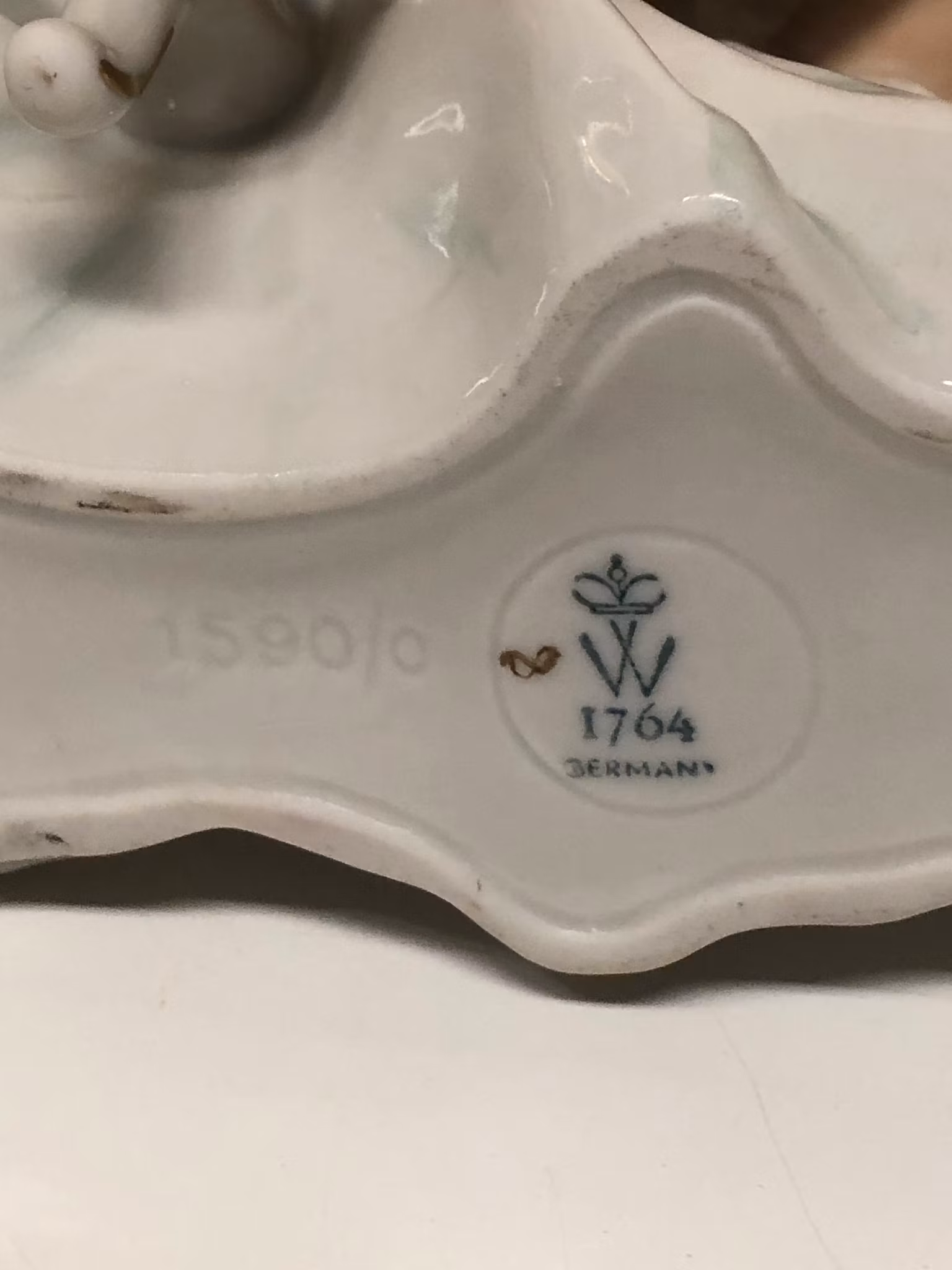 FIGURIN, porslin, Wallendorf, Tyskland.