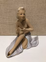 FIGURIN, porslin, Fasold & Stauch, Tyskland.