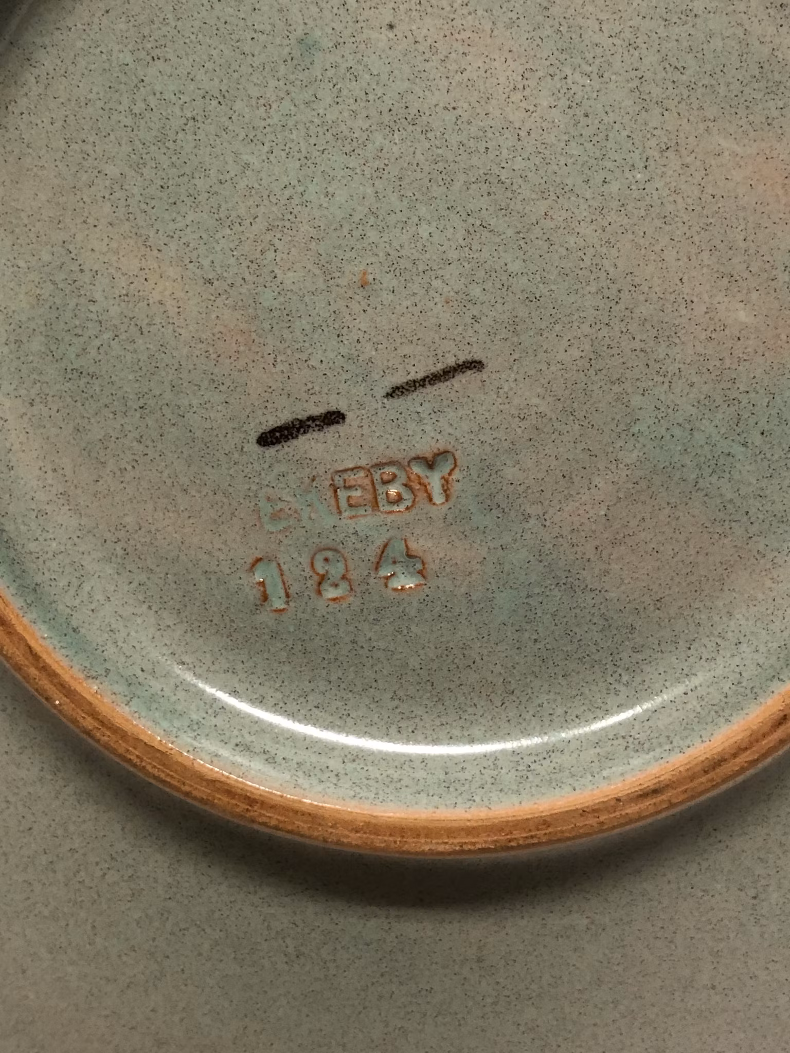 FAT, keramik, 124, Ekeby, 1940/50-tal.