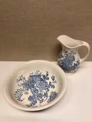 TVÄTTSERVISE 2 del, porslin, Crown Devon Staffordshire, England