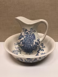 TVÄTTSERVISE 2 del, porslin, Crown Devon Staffordshire, England