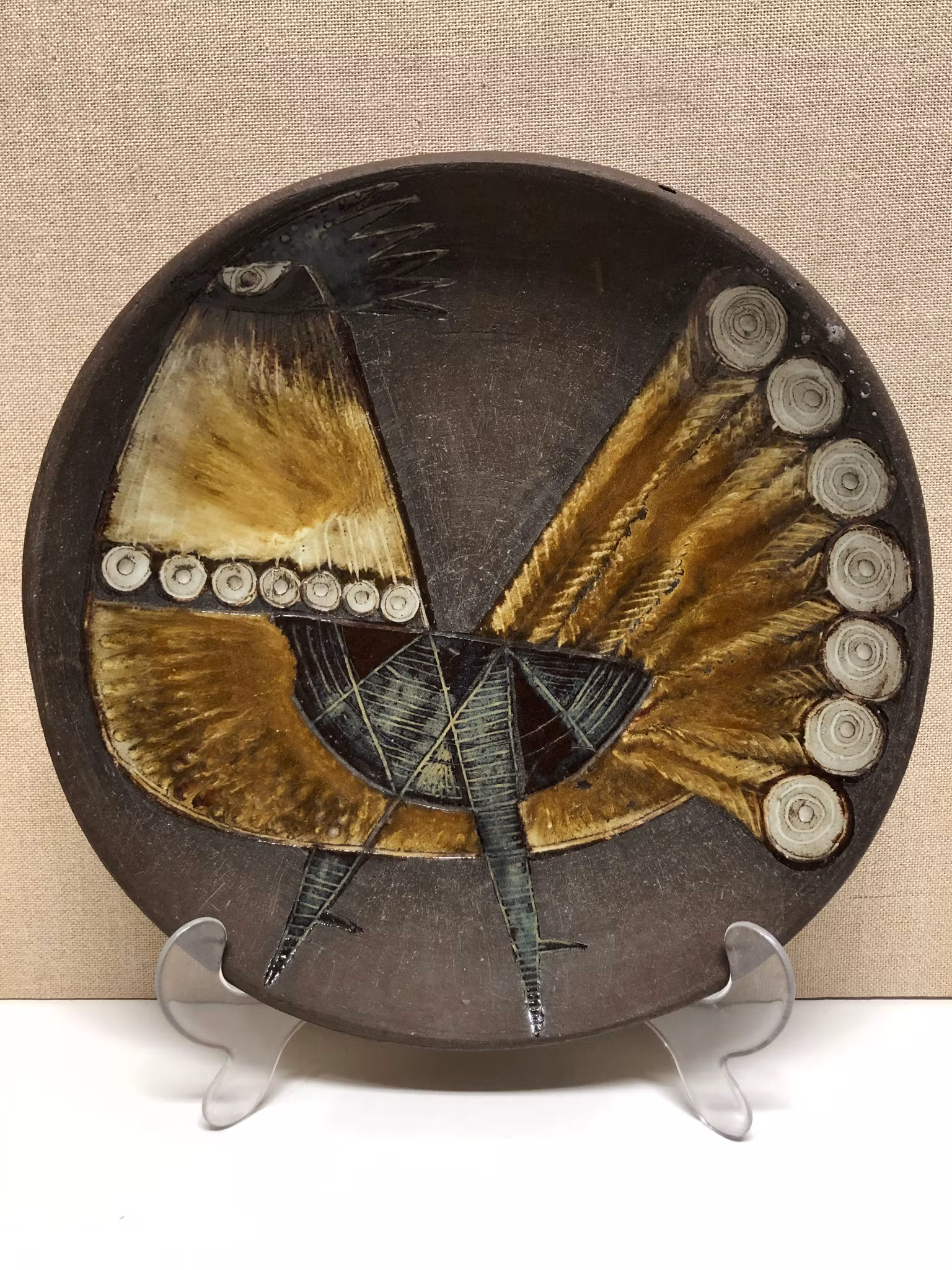 ELSI BORELIUS. Fat, keramik, 1900-talets andra hälft.