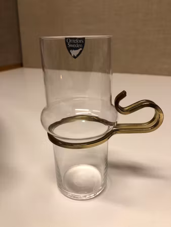 IRISH COFFEE Glas, "Hot and Cold", Lindaun & Lindekrantz, Orrefors.