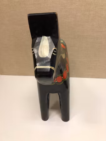 DALAHÄST, trä, modell större, Nils Olsson, Nusnäs, Mora, Sweden.