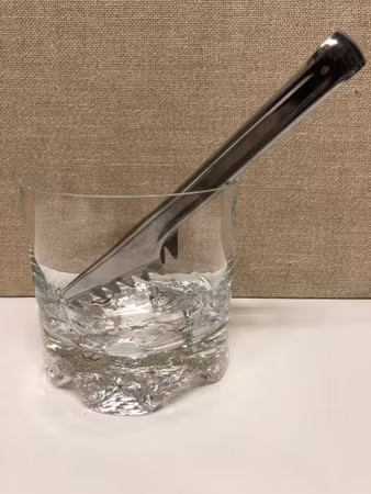 TAPIO WIRKKALA. Ishink, glas, "Gaissa", Iittala.