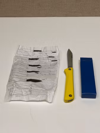 FÄLLKNIV/FICKKNIV, stainless, EKA, Oanvänd i originalkartong, Eskilstuna,Sweden.