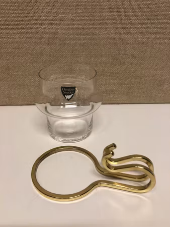 GLÖGGMUGG, glas, "Hot and Cold", Lindaun & Lindekrantz, Orrefors.