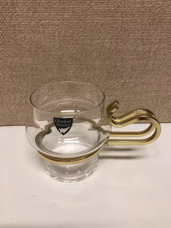 GLÖGGMUGG, glas, "Hot and Cold", Lindaun & Lindekrantz, Orrefors.