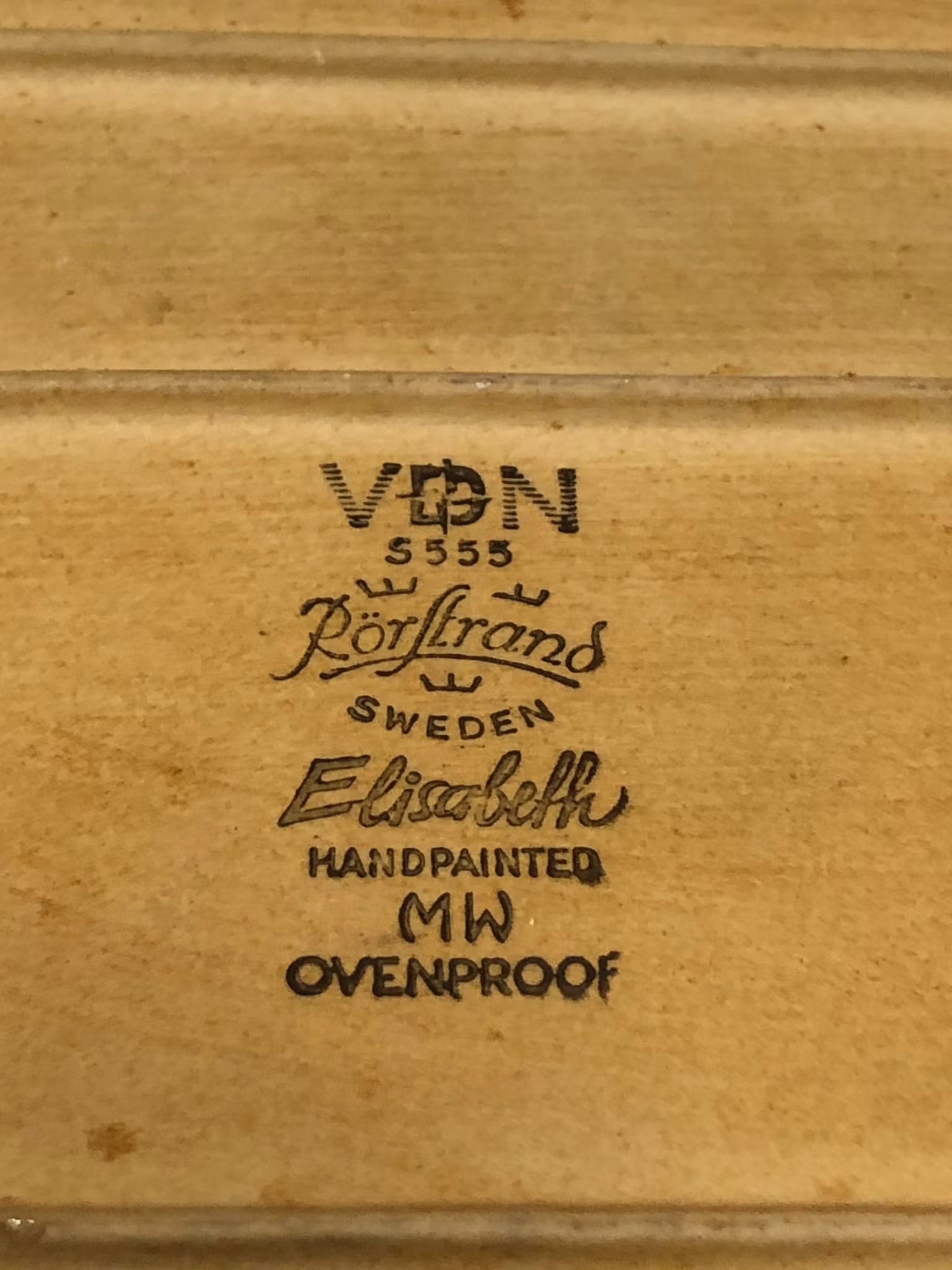 UPPLÄGGNINGSFAT, keramik,"Elisabeth" Marianne Westman, Rörstrand.