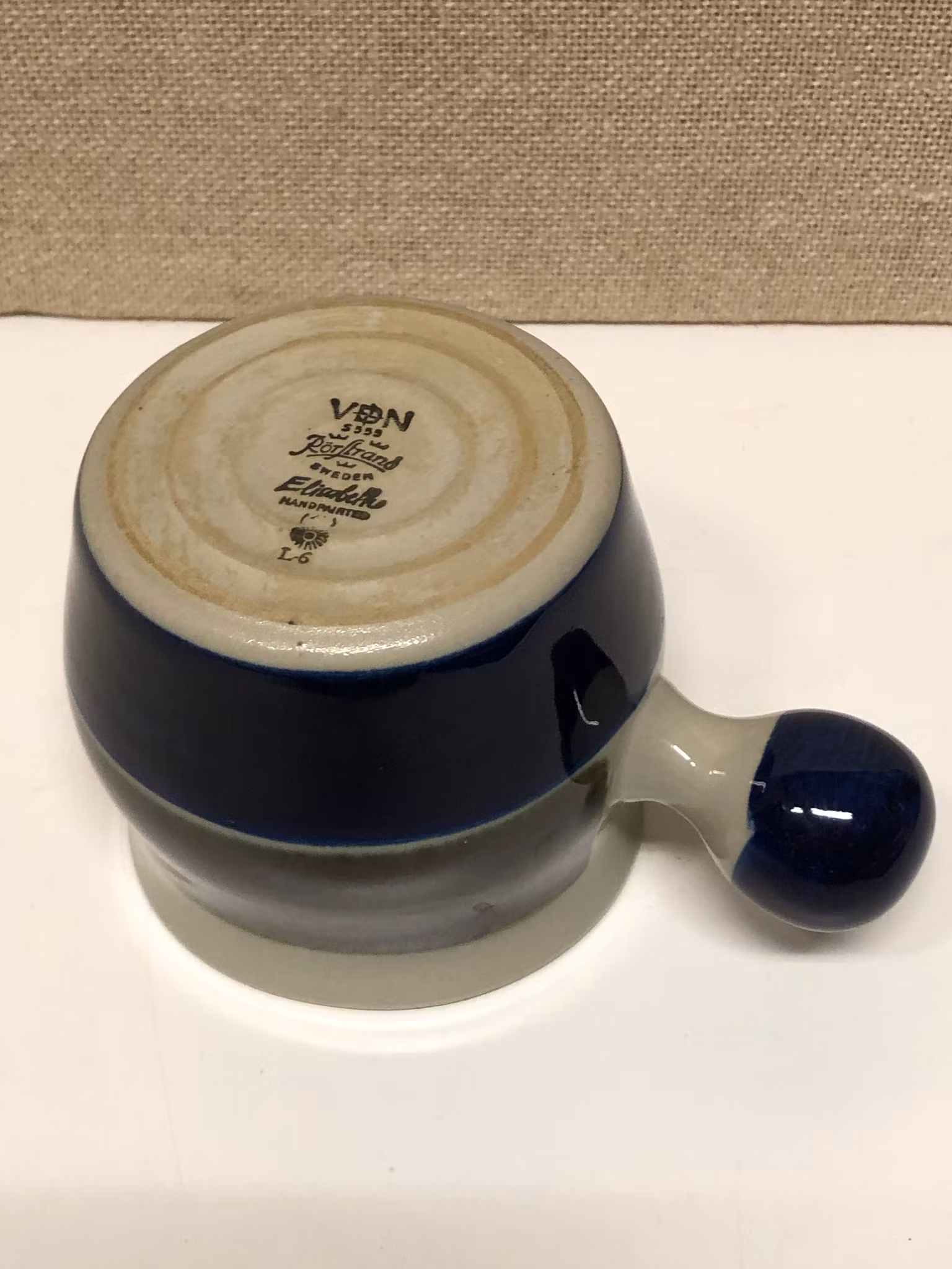 SÅSSNIPA, keramik,"Elisabeth" Marianne Westman, Rörstrand.