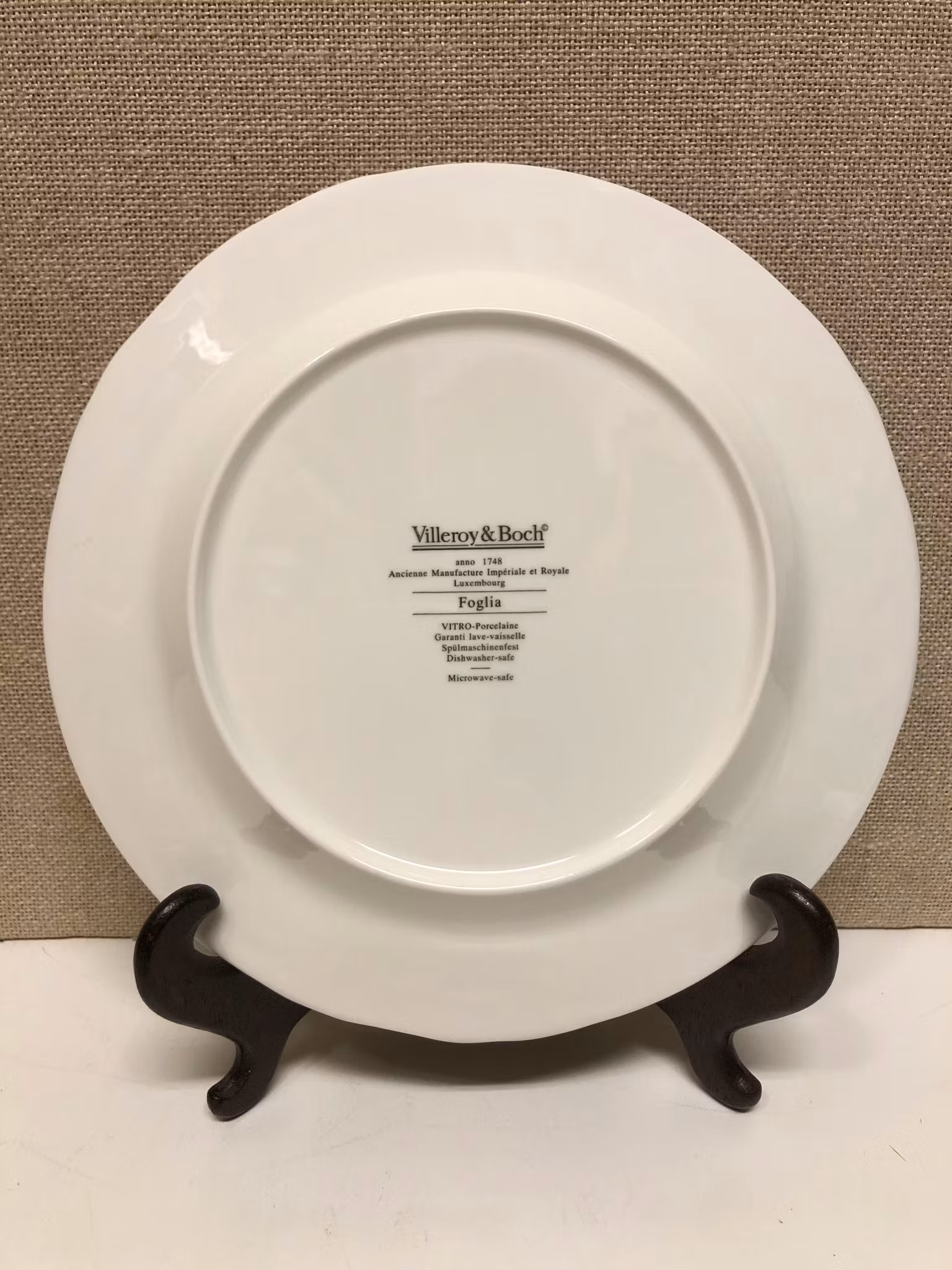 ASSIETT, porslin, "Foglia", Villeroy & Boch.