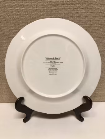 ASSIETT, porslin, "Foglia", Villeroy & Boch.