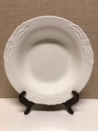 DJUPTALLRIK, porslin, "Foglia", Villeroy & Boch.