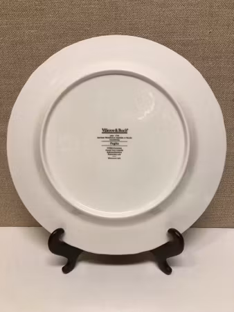 MATTALLRIK, porslin, "Foglia", Villeroy & Boch.
