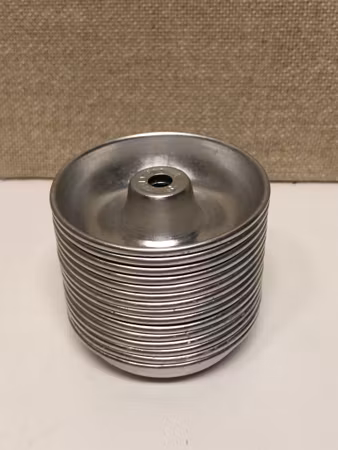 BAKFORMAR 15 st. metall, Sweden.