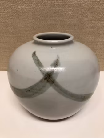 BIRGITTA SJÖLANDER. Vase, ceramic, Bergsjö, Sweden.
