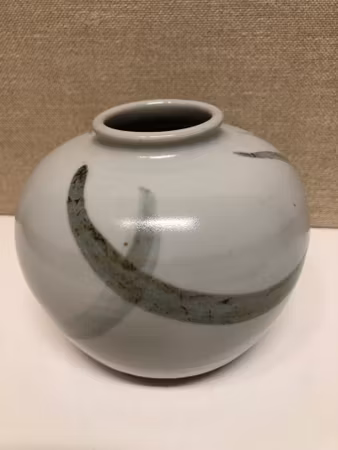 BIRGITTA SJÖLANDER. Vase, ceramic, Bergsjö, Sweden.