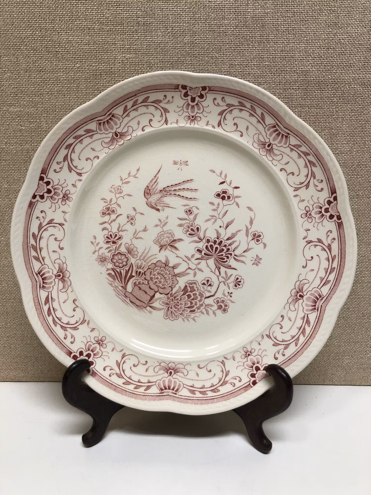 HERBERT PERJE. Mattallrik, porslin, "Fenix", Gefle.