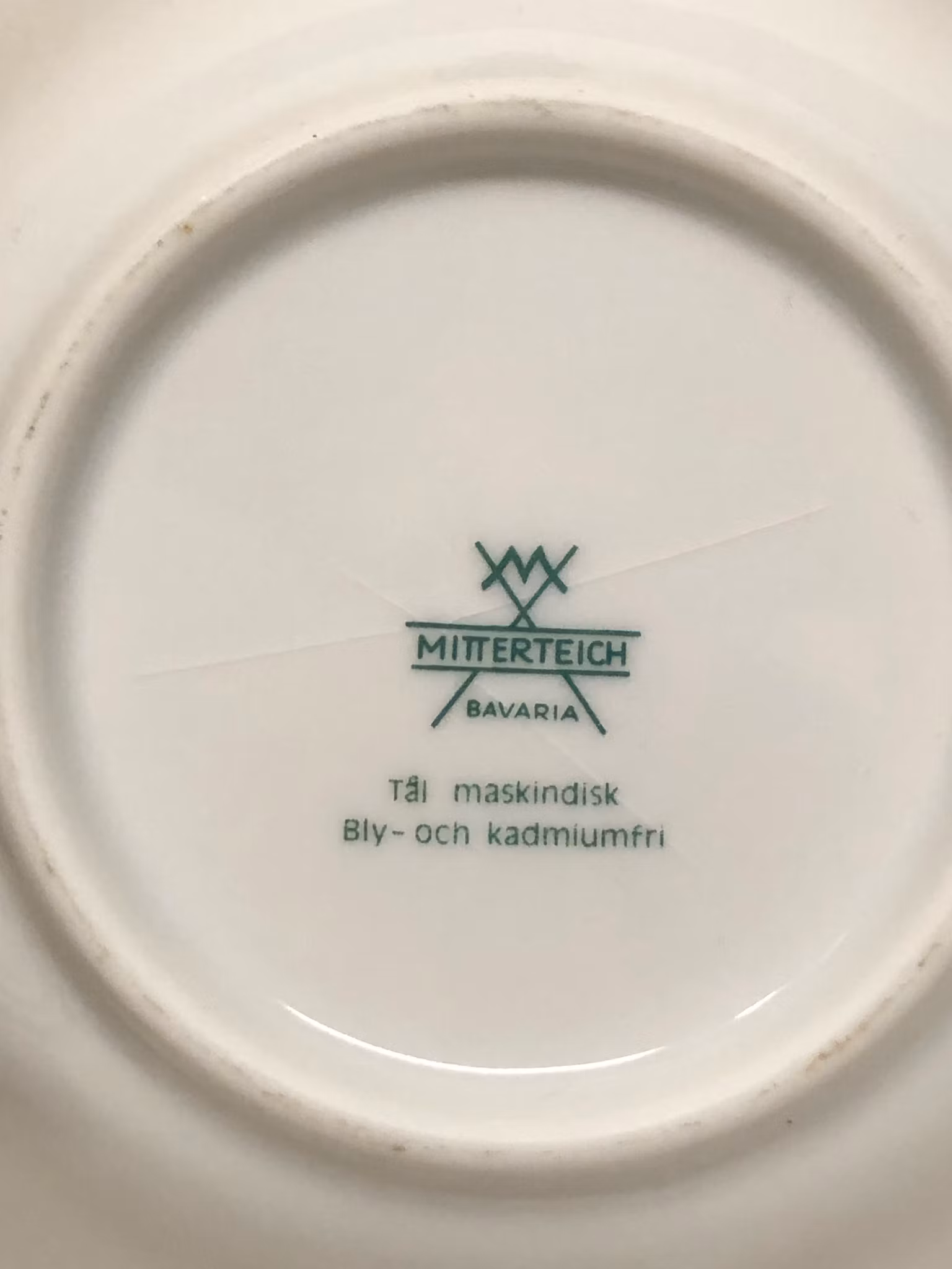 DESSERT/EFTERRÄTTSSKÅLAR 11 st. porslin, Mitterteich, Bavaria.