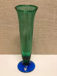 ERIKA LAGERBIELKE. Vase, glass, "Louise", Orrefors.