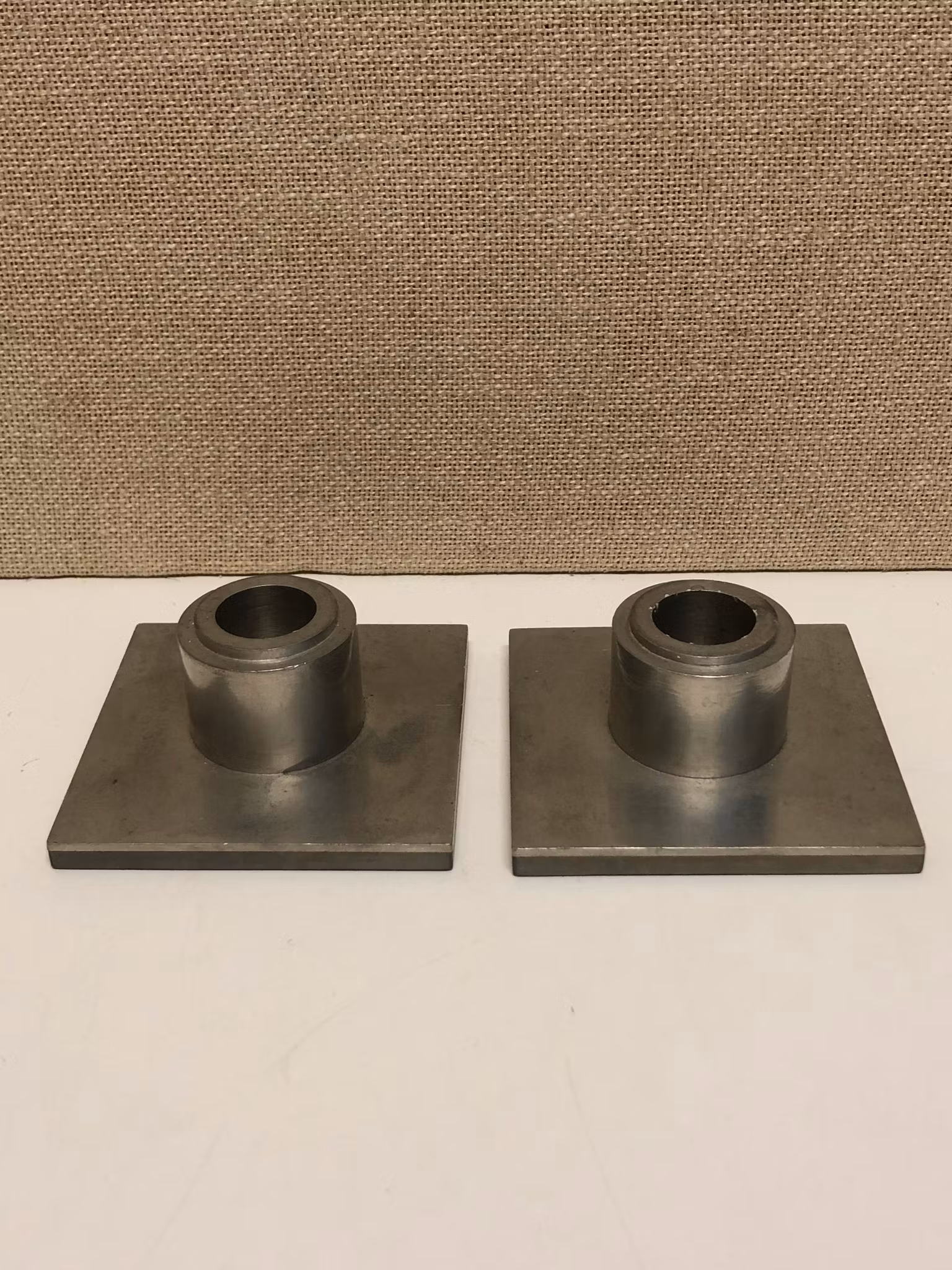 LJUSSTAKAR, ett par, tenn, Art Deco, Guldsmeds aktiebolaget, Stockholm, 1938