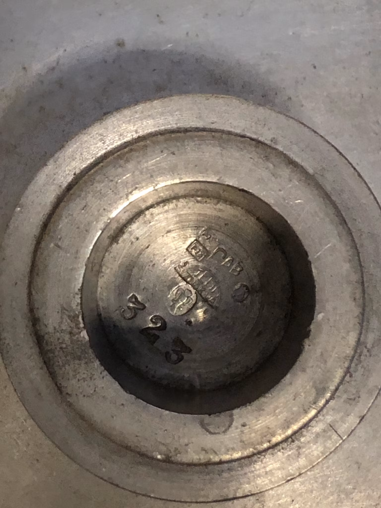 LJUSSTAKAR, ett par, tenn, Art Deco, Guldsmeds aktiebolaget, Stockholm, 1938