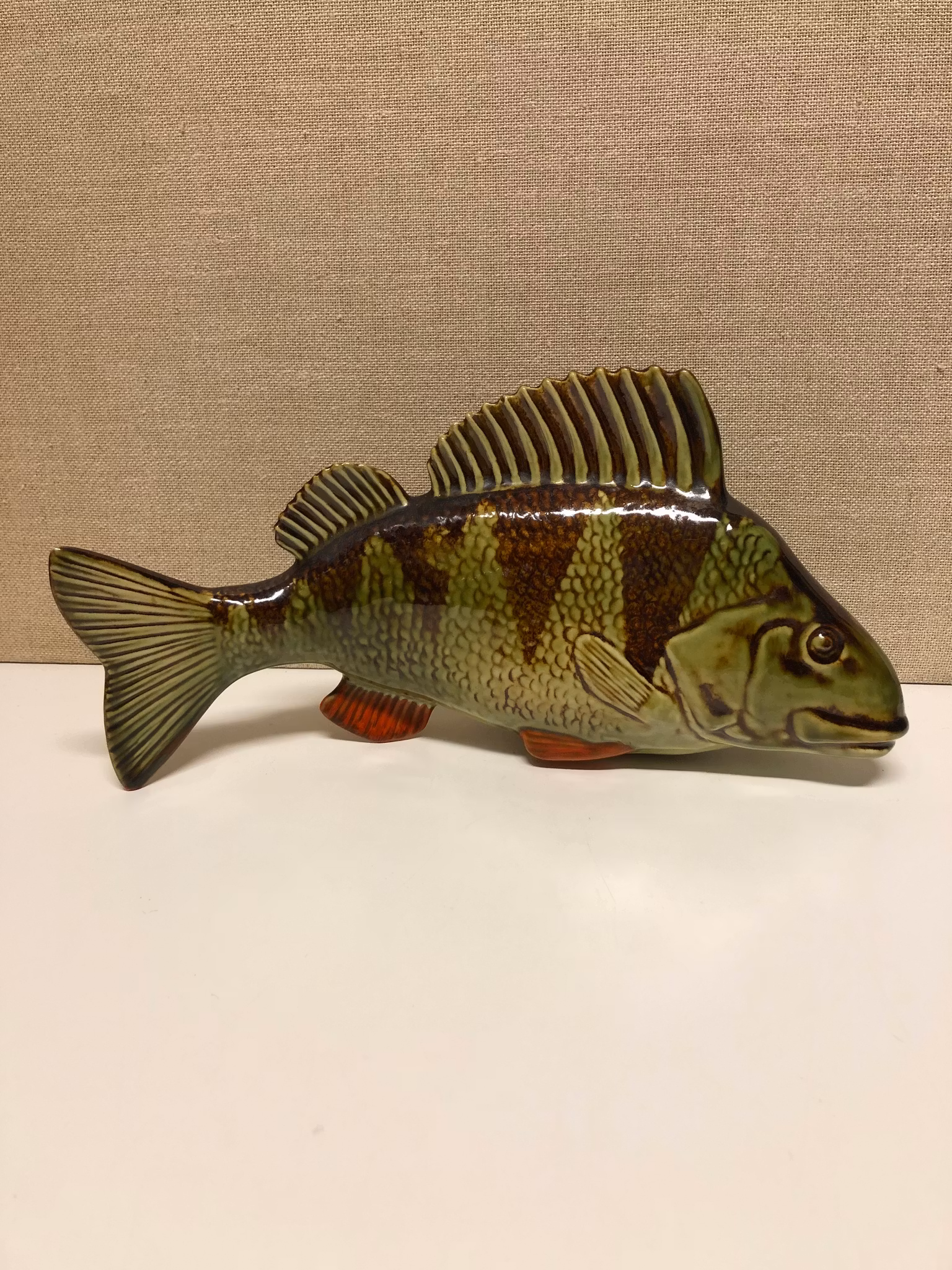 SVEN WEJSFELT. Skulptur, keramik, "Abborre", ur serien Stim, Gustavsberg