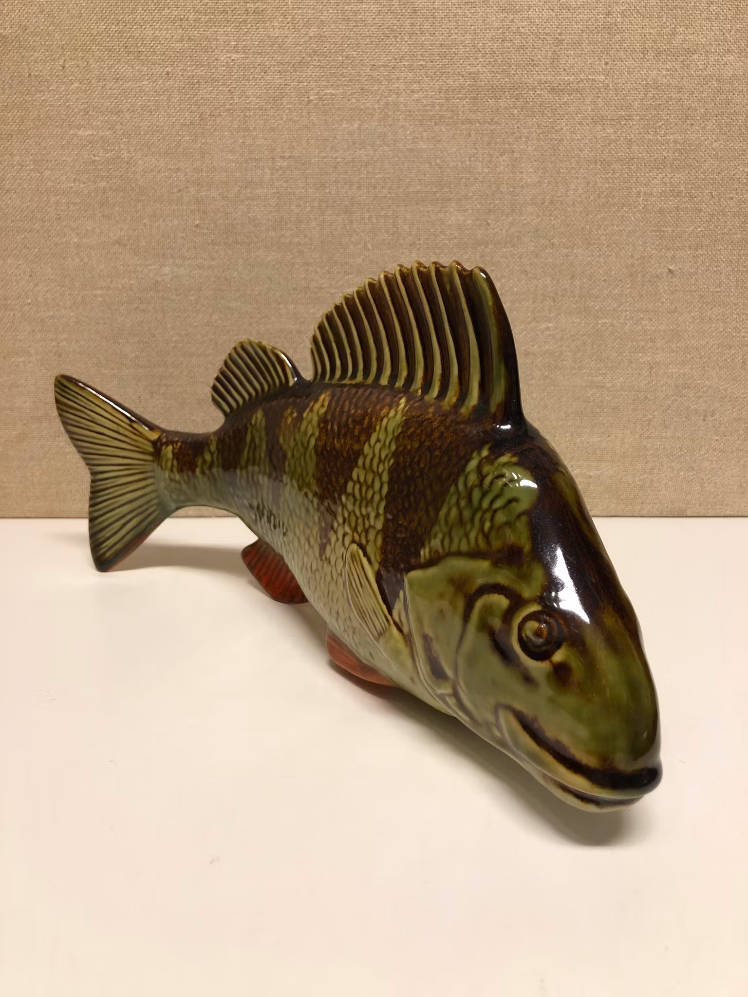 SVEN WEJSFELT. Skulptur, keramik, "Abborre", ur serien Stim, Gustavsberg