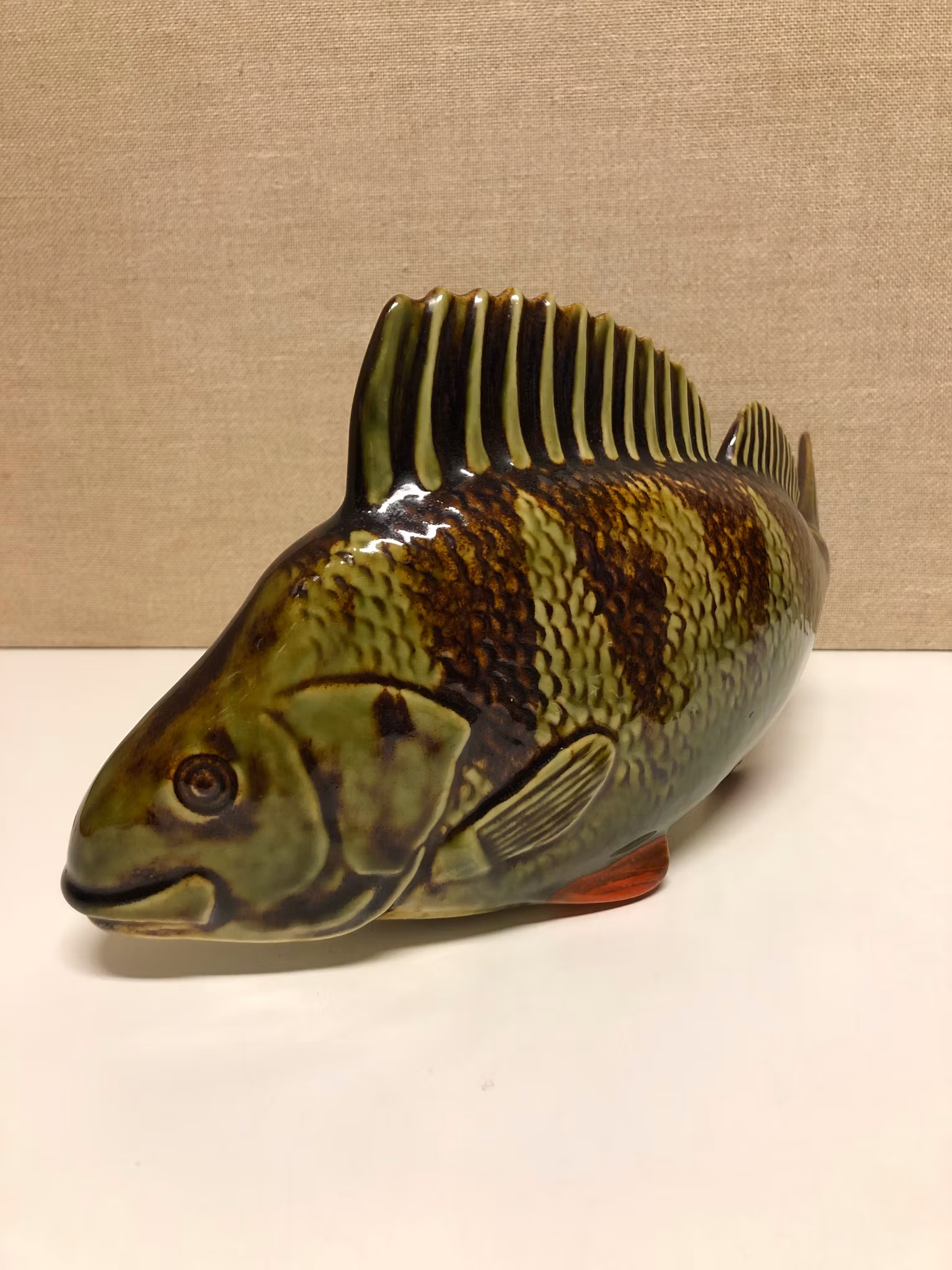 SVEN WEJSFELT. Skulptur, keramik, "Abborre", ur serien Stim, Gustavsberg