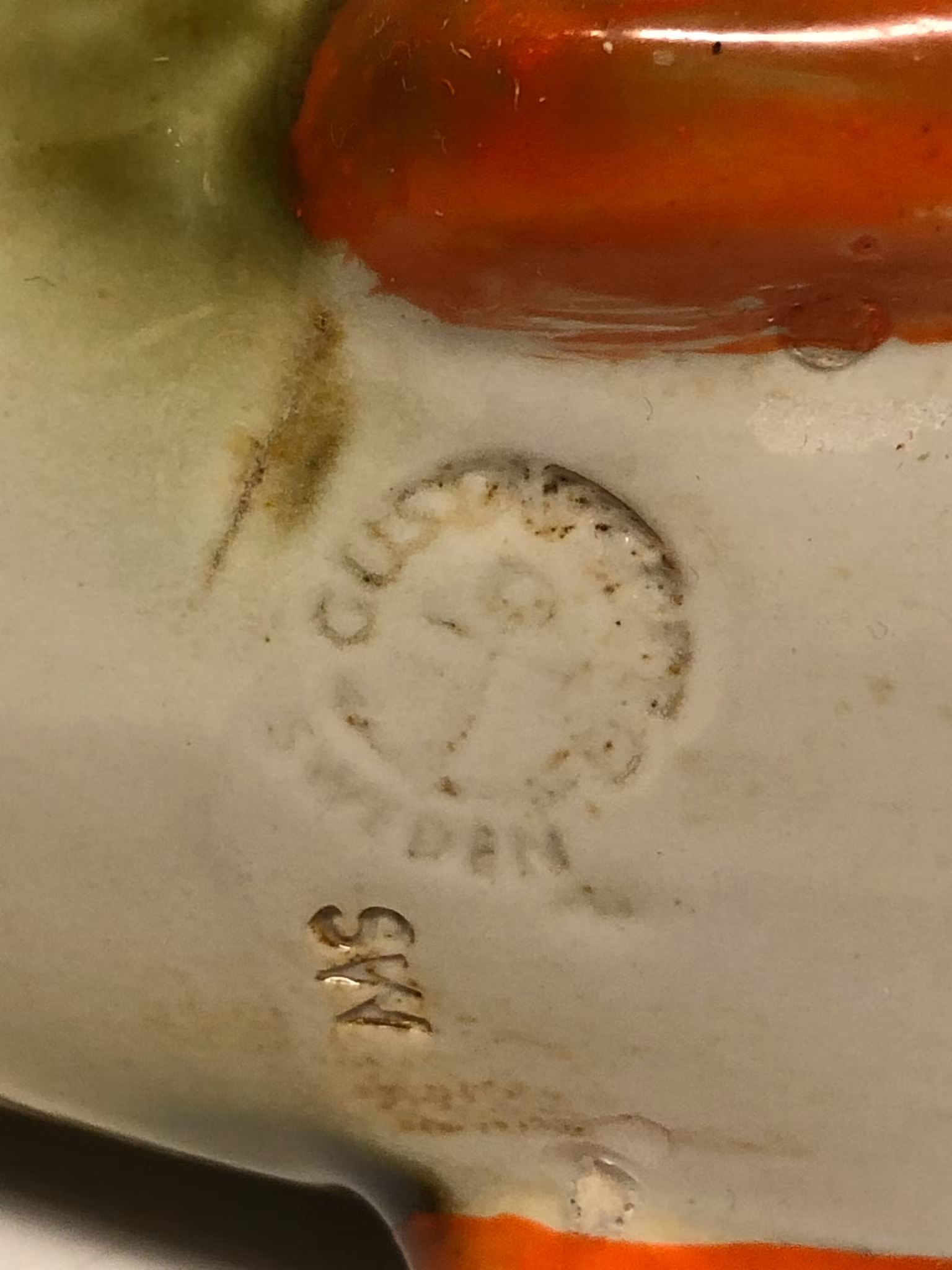 SVEN WEJSFELT. Skulptur, keramik, "Abborre", ur serien Stim, Gustavsberg