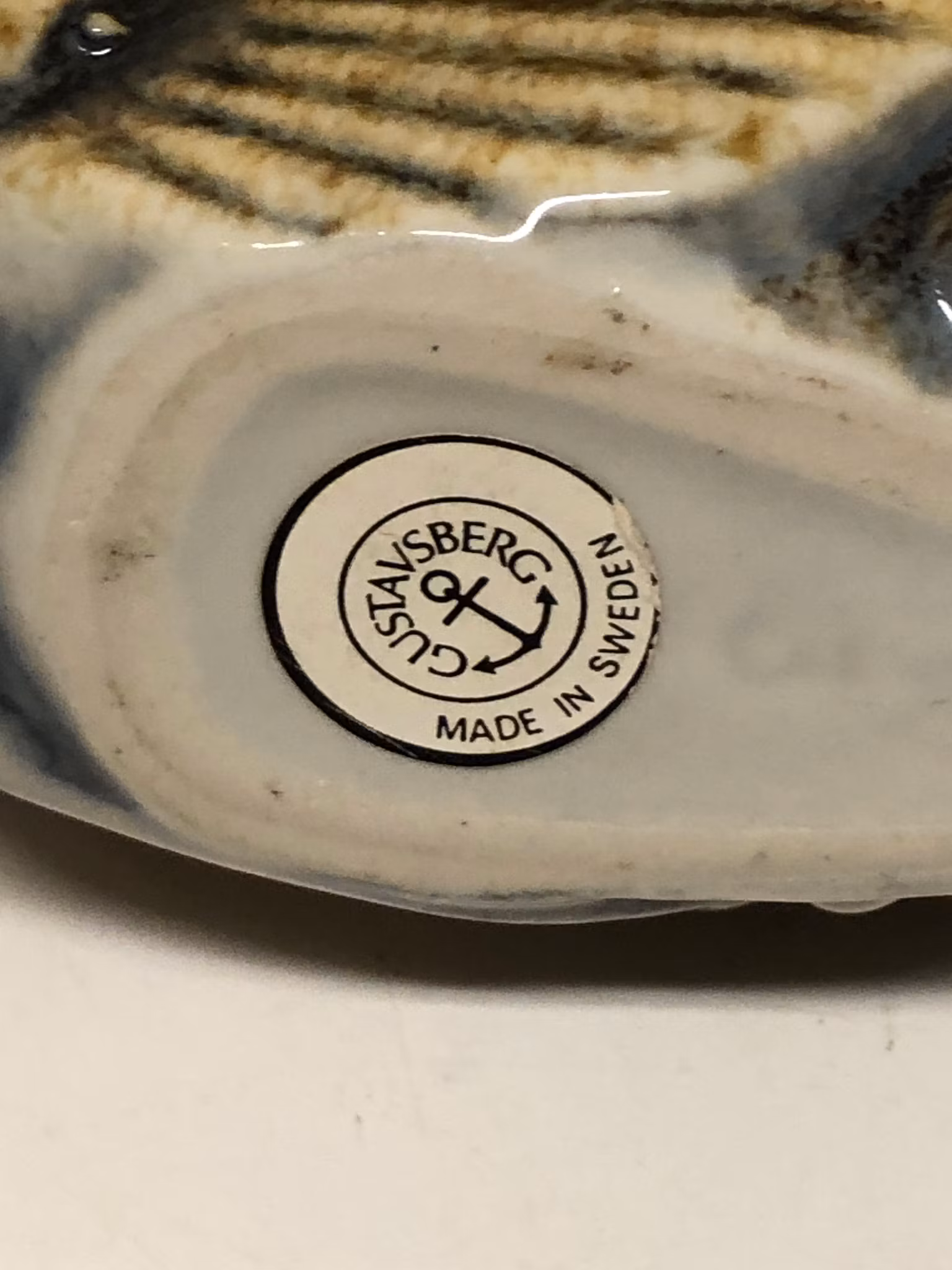 SVEN WEJSFELT. Skulptur, keramik, "Sjurygg", ur serien Stim, Gustavsberg