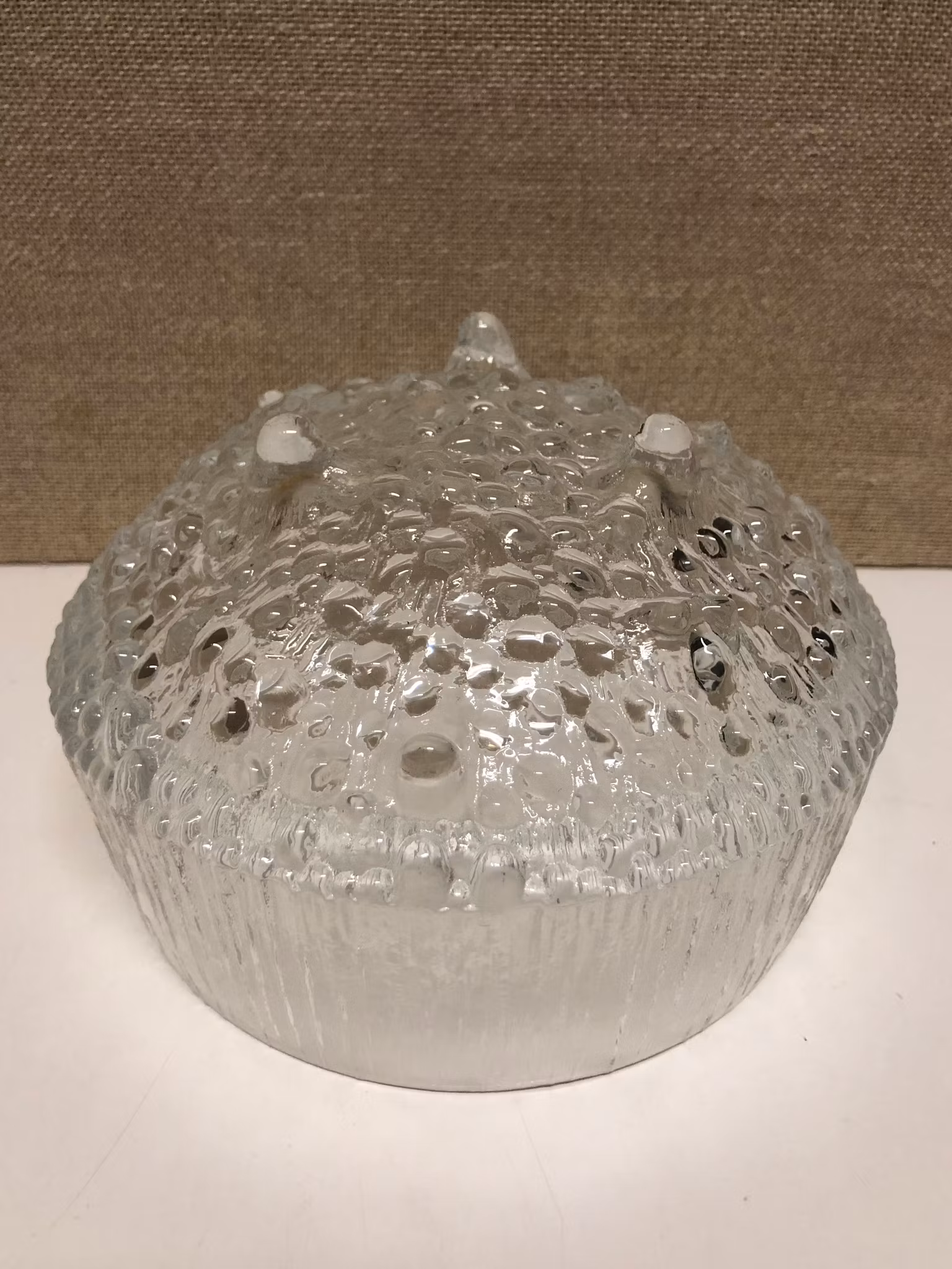 TAPIO WIRKKALA. Skål, glas, "Ultima Thule", Iittalla, Finland.