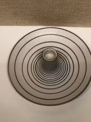 LJUSFAT, keramik, "Linje", Paradisverkstan, Öland, 2000-tal.