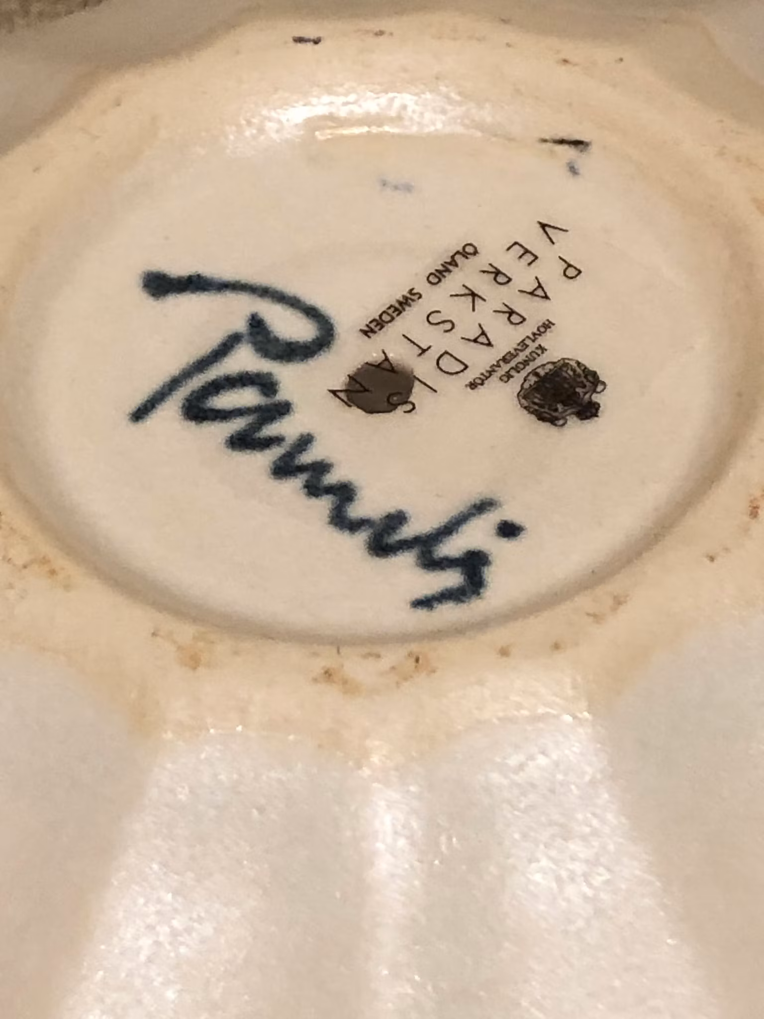 LJUSLYKTA, keramik, Paradis verkstan, Öland, Sweden.