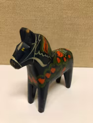 DALA HORSE, wood, second half of the 20th century.
