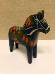 DALA HORSE, wood, second half of the 20th century.