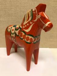 DALAHÄST, trä, Nils Olsson, Nusnäs, Mora, Sweden.