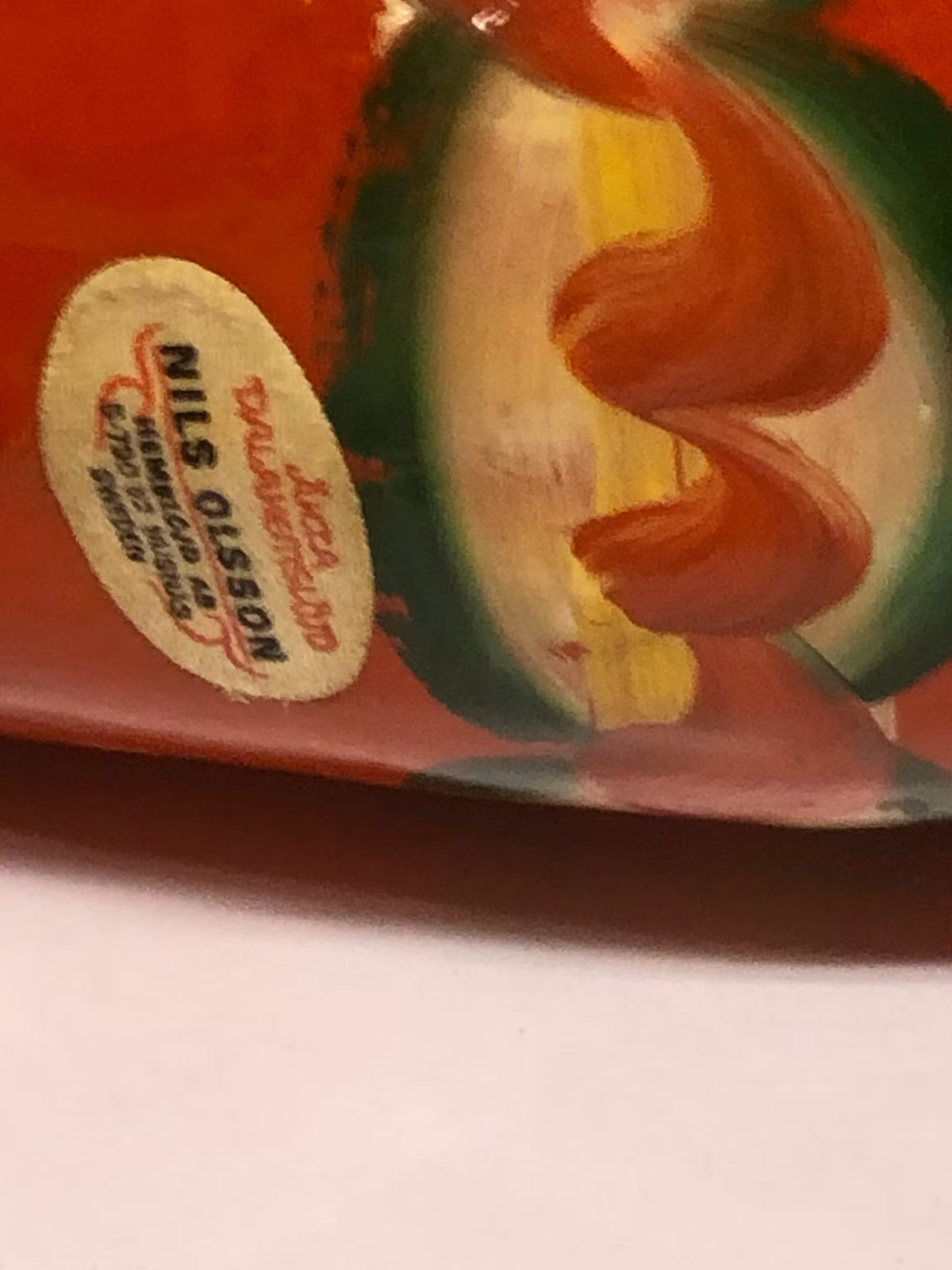 DALAHÄST, trä, Nils Olsson, Nusnäs, Mora, Sweden.