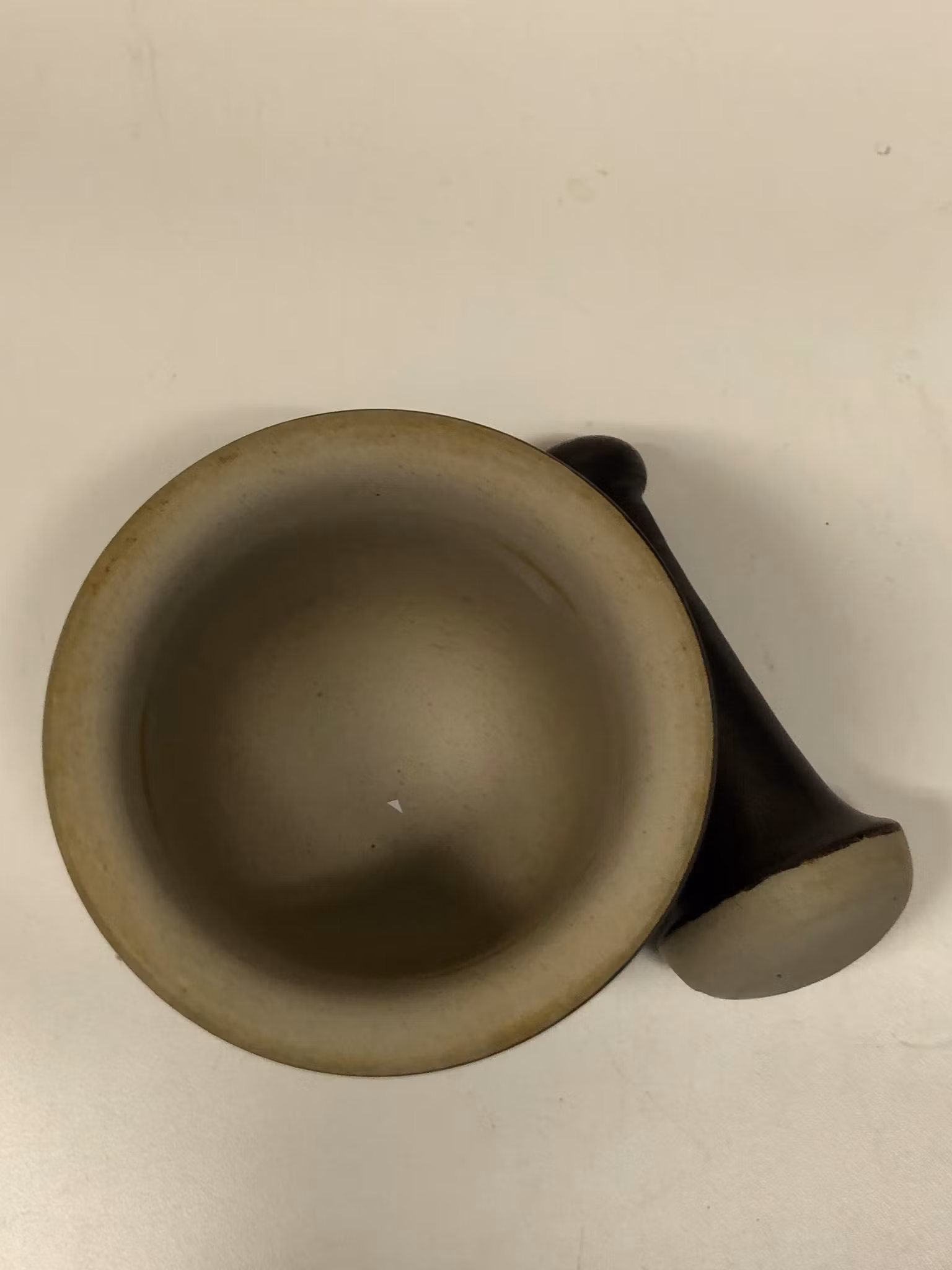 MORTEL MED STÖT, stengods, Höganäs Keramik, Sweden.