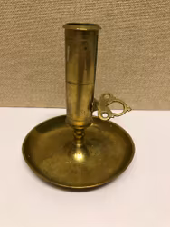 OFFICE/ROOM CANDLEHOLDER, brass, second half of the 19th century.