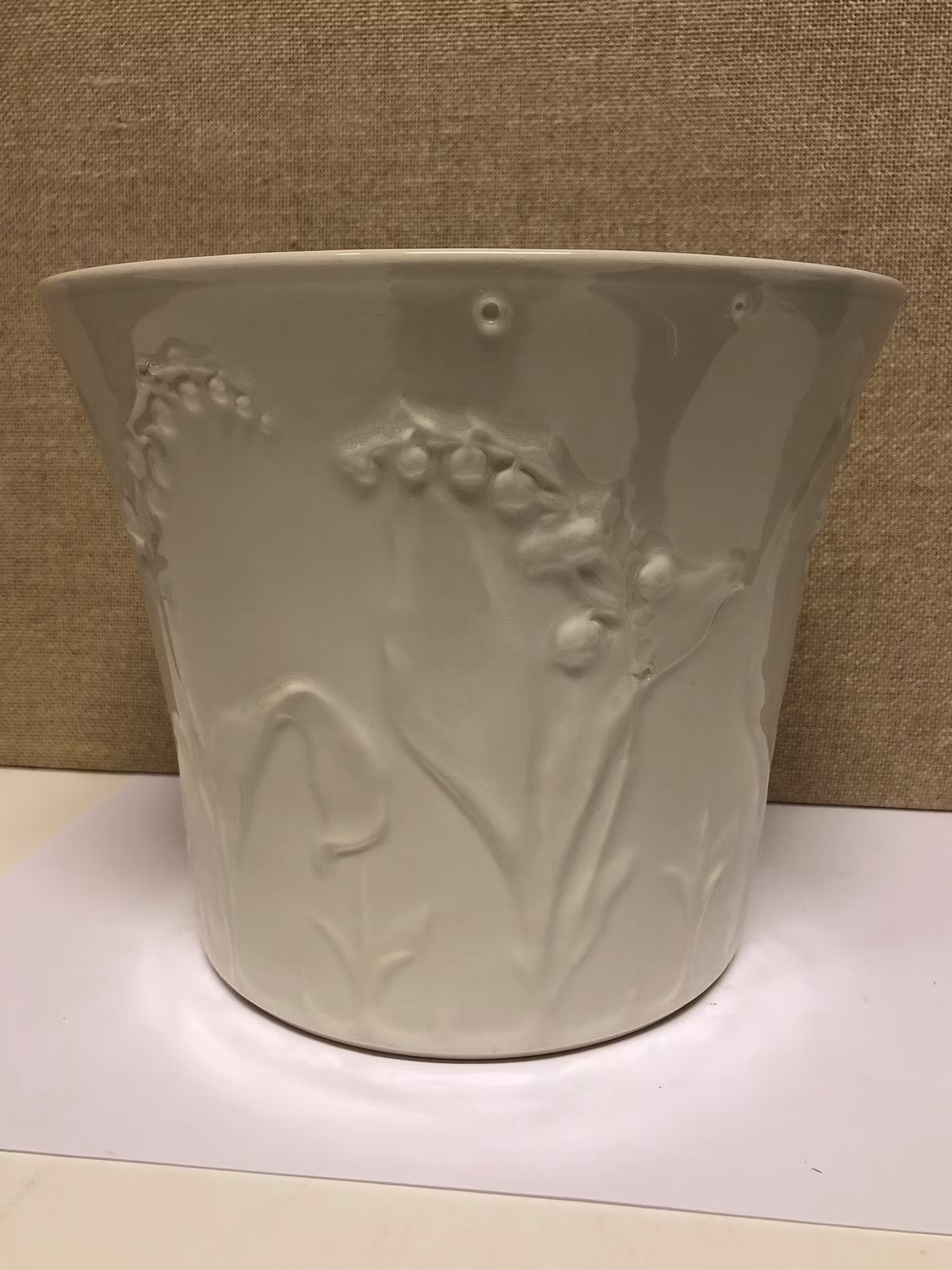 YTTERFODER, keramik, "Liljekonvalj", no. 3, Gustavsberg