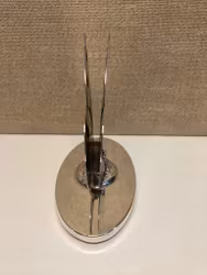 NAPKIN HOLDER, nickel silver, shaped like a butterfly, first half of the 20th century.